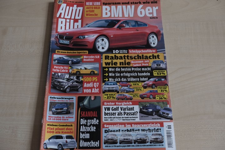 Deckblatt Auto Bild (19/2007)